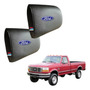 Par De Cojines Almohadillas Logo Ford F350 1981