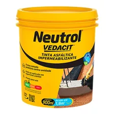 Neutrol Tinta Asfáltica Impermeável Acqua Vedacit 900ml