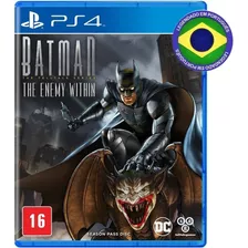 Batman The Enemy Within Ps4 Mídia Física Novo Lacrado