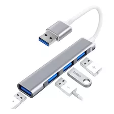 Hub Adaptador Multipuerto Usb Carga Y Datos 4 Puertos