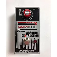 Death By Audio Absolute Destruction Fuzz Pedal