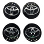 4 Centros Tapas Rin Para Toyota 62 Mm Camry Prius Sienna