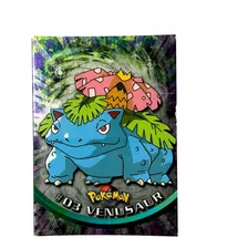 Pokémon Topps #03 Venusaur Serie 1 Foil Excelente Estado