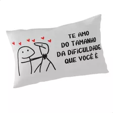 Almofadinha Flork Meme Frases Divertida Presente Namorados