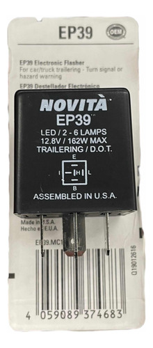 Flasher Novita Ep39 5-pin 12v 162w Max Compatible Focos Led Foto 8