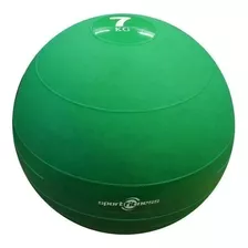 Balón Medicinal 7kg Pelota Gymball Ejercicio Gimnasio Color Verde