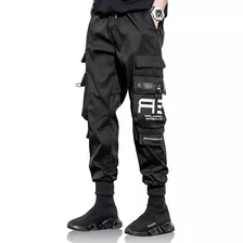 Joggers Pantalon Cargo Streetwear De Casual Para Hombre