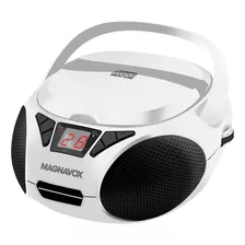 Magnavox Md6924-wh Boombox De Cd Portátil De Carga Superior 