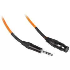 Cable Para Instrumentos: Cable Xlr Hembra De 6' A Trs De 1-4