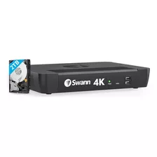 Swann Sistema De Camara De Seguridad 4k De 8 Canales Grabado