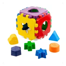 Brinquedo Cubo Baby Educativo Colorido - Kendy