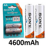 BaterÃ­as Recargables Aa Sony 2 Pilas/ 4.600 Mah 1.2 V