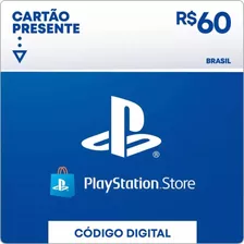 Gift Card Playstation R$ 60,00