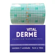 Curativo Filme Para Tatuagem Transp Vitalderm 5cm X 10metros Nome Do Desenho Filme Transparente