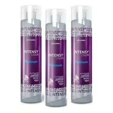 Kit 3 Intensy Color Lé Charmes Matizador Platinum 500ml