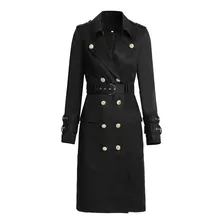 Trench Coat Casaco De Inverno Botões Top Qualidade