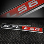 For 6.0 Chevy/gm Ls2 Ls Metal Bumper Trunk Grill Emblem  Sxd