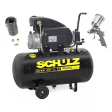 Compressor De Ar 50l Air Csi 8,5/50 + Pintura Schulz Compact