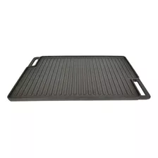 Plancha Churrasquera 45x25 Hierro Fundido Black Bull 