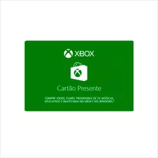 Cartão Microsoft Gift Card Xbox Brasil 50 Reais