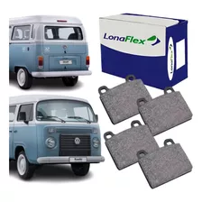 Jogo Pastilha Freio Dianteira Lona Flex Vw Kombi Furgão 1976