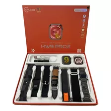 Relógio Smartwatch Hw9 Pro2 7 Pulseiras Em 1 Case/ Chat Gpt