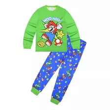 Pijama Niño Niña Super Mario Bros