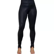 Calça Linda Casual Skinny Feminina Em Cirrê Com Zíper Balada