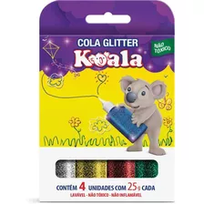 Cola Com Glitter Koala 4 Cores