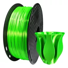Filamento Pla Verde Lima Sedoso De 0.069 In Para Impresora 3