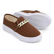 Tênis Feminino Sapatilha Casual Slip On Stillus Ref:3003