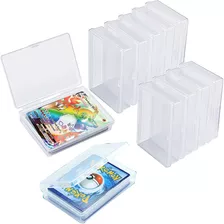 Pack X3 Caja Plástica Organizadora Para Cartas Pokemon Otros