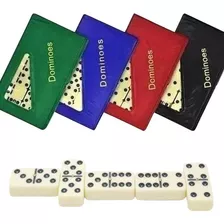 Domino Profissional De Osso Jogo Com Estojo De 28 Peças