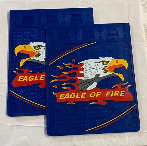 Par Loderas Flexibles Camin Emblema Aguila De Fuego Foto 10
