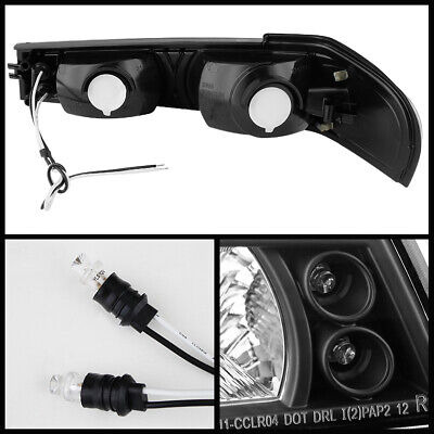 04-12 Chevy Colorado Gmc Canyon Black Led Bumper Signal  Yyk Foto 2