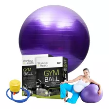 Gym Ball - Bola Suiça De Pilates Yoga Abdminal - Com Bomba