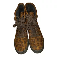  Zapatillas Botita Animal Print 