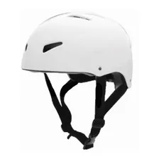 Capacete Para Skate Bike Patins Patinete Adulto G Branco