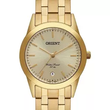 Relogio Orient Feminino Dourado Original Medio Mgss1179 C1kx