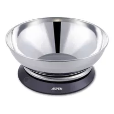 Balanza Digital Cocina Aspen Bc-210 Bowl Acero 1,8l Max 3kg