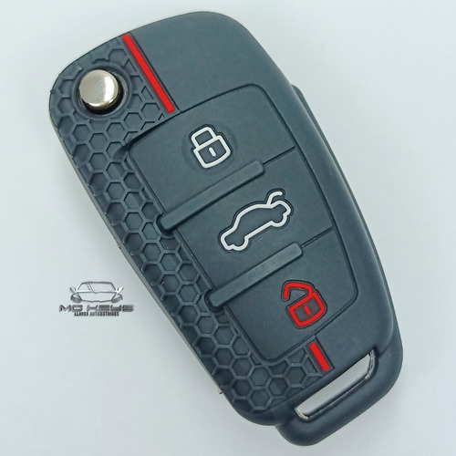 Silicon Funda Llave Control Audi A1 A3 A4 A6 Tt S3 S4 Q5 Q7 Foto 5