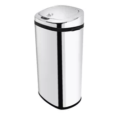 Lixeira Automática Bionox 42 Litros Aço Inox Biovis