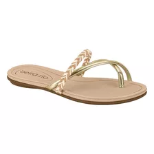 Sandalia Beira Rio Femenina Beige