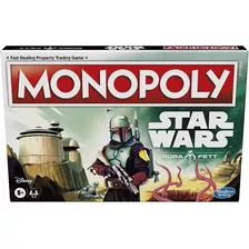 Monopoly Star Wars Edición Boba Fett Juego De Mesa Original