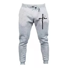 Calça Moletom Fé Religião Gospel Roupe Oferta