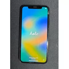 Apple iPhone XR 128 Gb - Negro Con Detalle En Pantalla