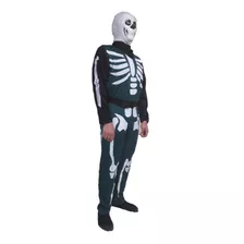 Skull Trooper Disfraz Fortnite Esqueleto Adulto Mascara