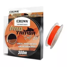 Linha Crown Pro Tamba Soft Orange 0,33mm 300mts - Pesqueiro