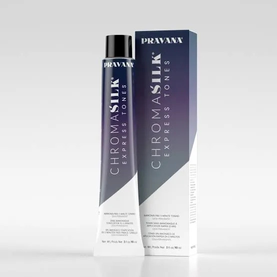 Tinta Pravana Chromasilk 90 Ml 8.31 Rubio Claro Dorado Cenizo 2