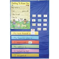 Escuela Smart Chart Plus 34 Inch X 52 Inch